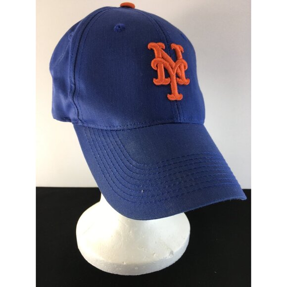 New York Mets MLB Baseball Cap Hat Blue Embroidered Logo Strapback Adjustable - Picture 5 of 10